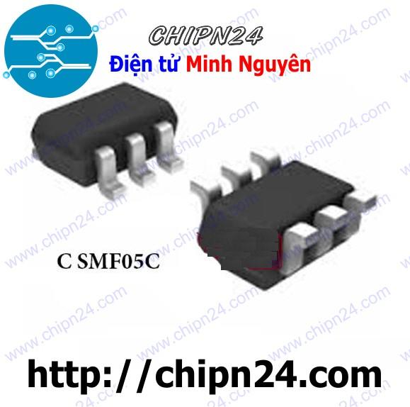 [4 con] (SOP) IC Dán SMF05 SOT-363 (SMD) (SMF05C Bảo vệ chống ngược dòng)