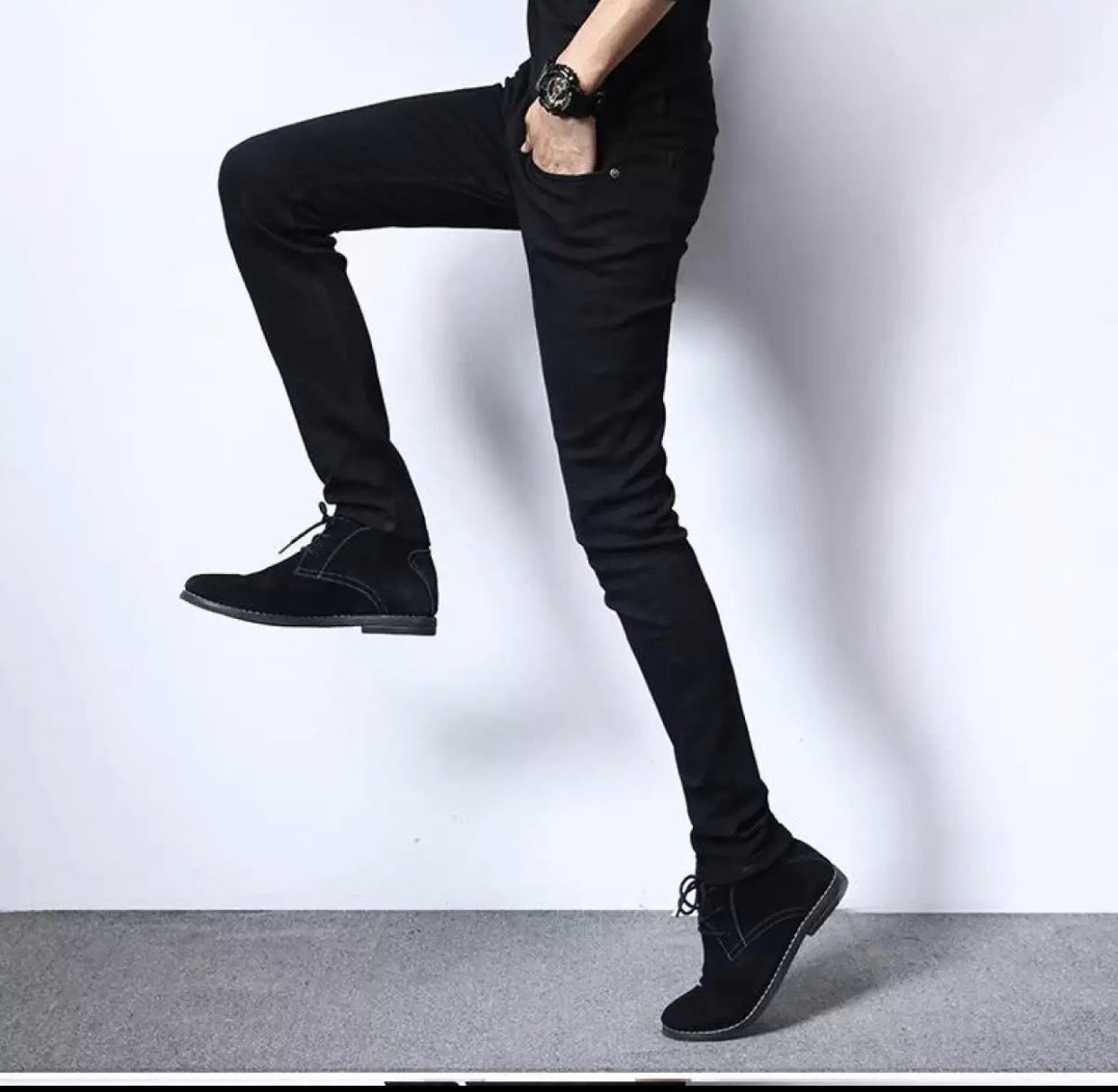 quần jeans nam thơi trang cá tính trơn JT01