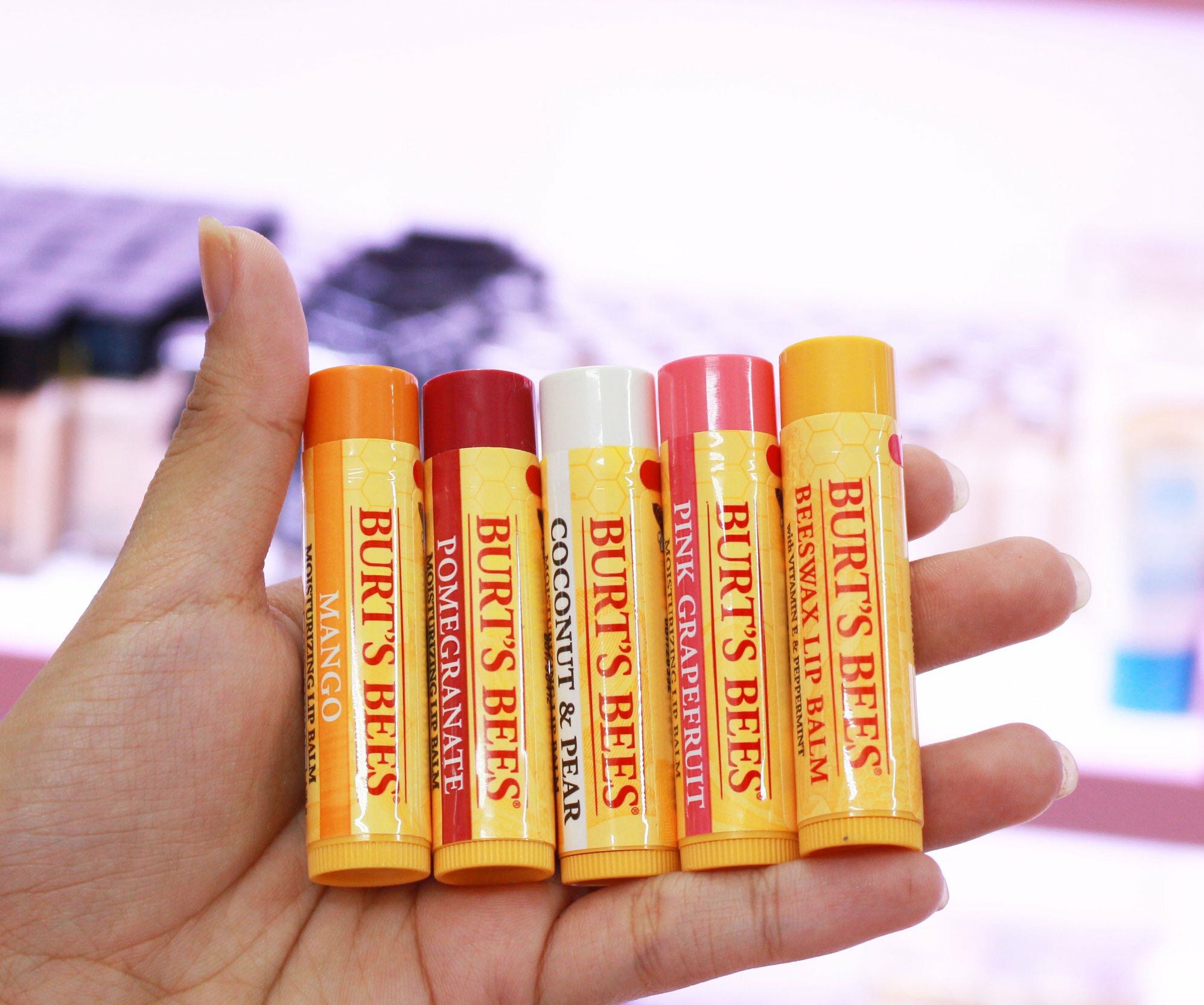 SON DƯỠNG ORGANIC BURTS BEES LIP BALM  - 1336