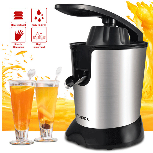 Máy ép cam, máy vắt cam, máy ep trái cây chính hãng Lexical cao cấp, bảo hành 12 tháng, công suất cực mạnh, ép tự động