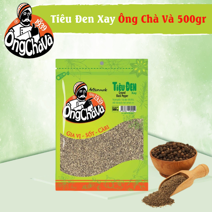 Ong Cha Va - Ground Black Pepper 500gr