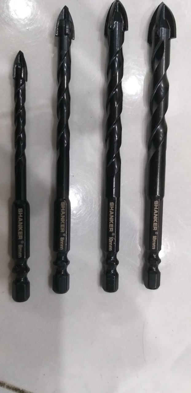 Bộ Mũi khoan đa năng Shanker Cao Cấp( Gồm mũi 6, 8,10,12)