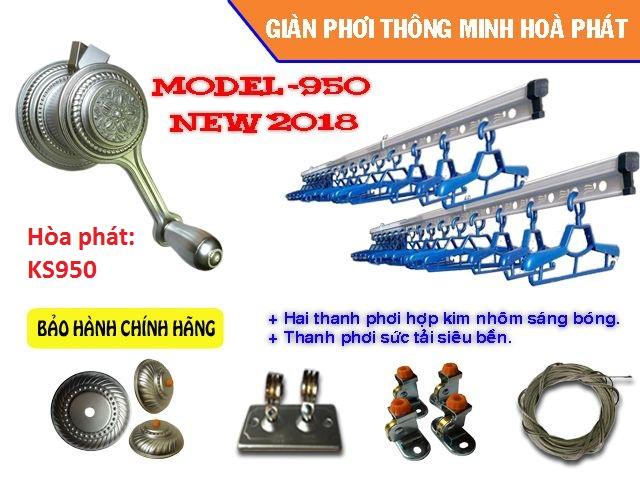 GIÀN PHƠI HÒA PHÁT KS-950 NEW 2018