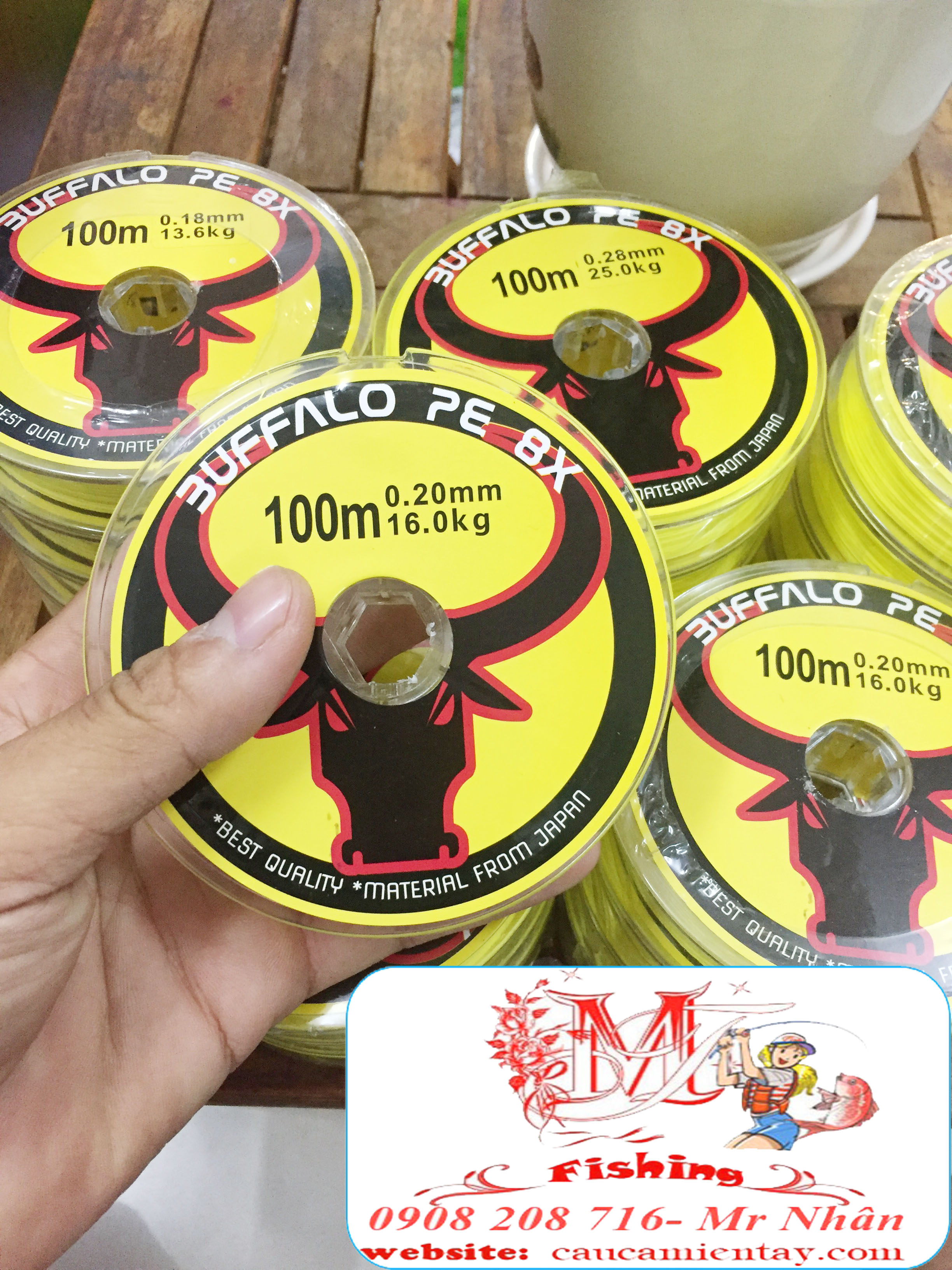 [HCM]Dây PE Nhật Bản BUFFALO