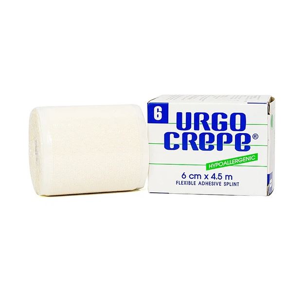 URGO CREPE Băng Keo Cuộn Y Tế Thun Co Giãn