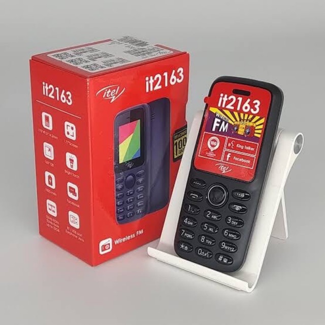 Điện thoại Itel it2163 - hàng chính hãng( 1 đổi 1 trong 100 ngày)