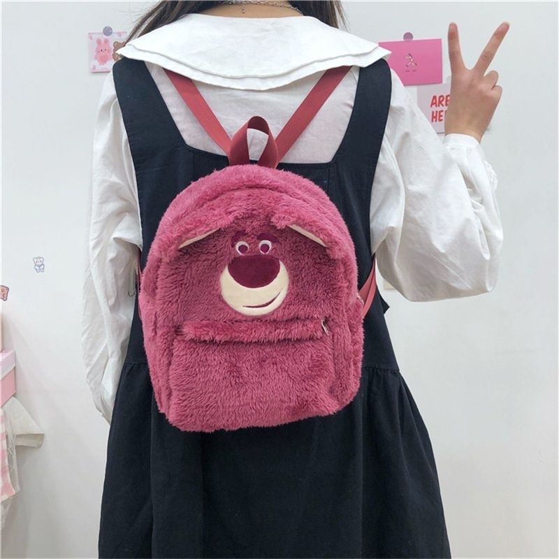 Balo gấu dâu Lotso đáng yêu