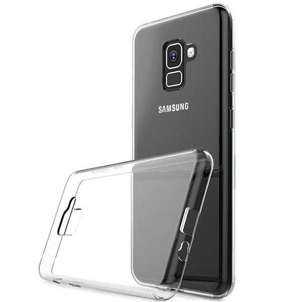Ốp dẻo trong suốt Samsung Galaxy A8 Plus 2018 / A8+ (Hàng loại A)