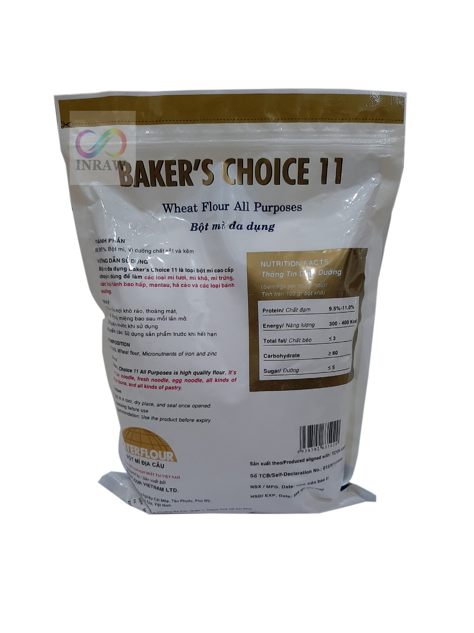 Bột Mì Đa Dụng Số 11 Túi 1kg