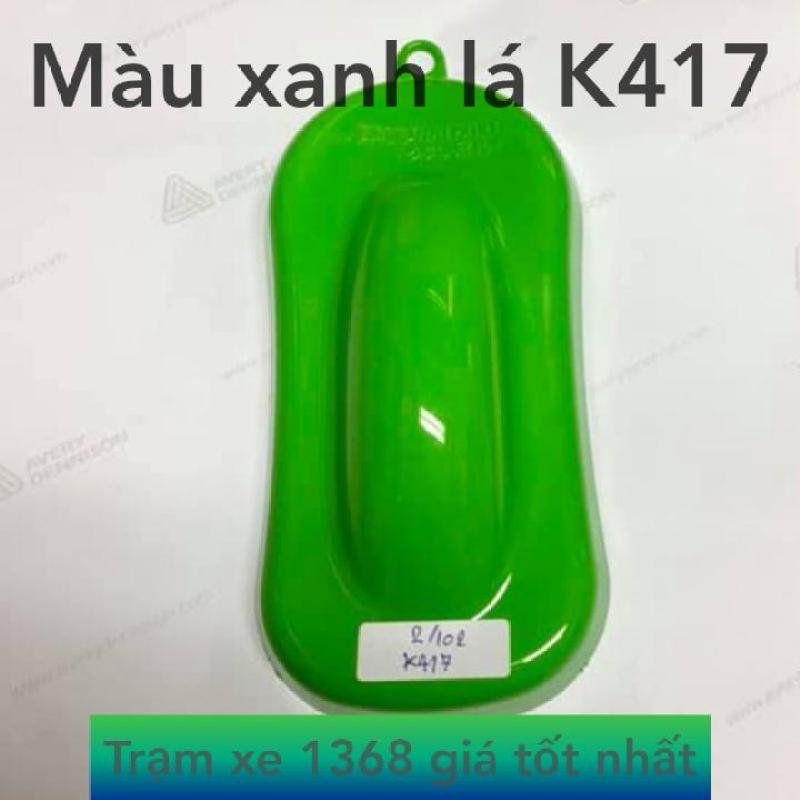 SƠN SAMURAI MÀU XANH LÁ K417 - XANH LÁ KAWASAKI