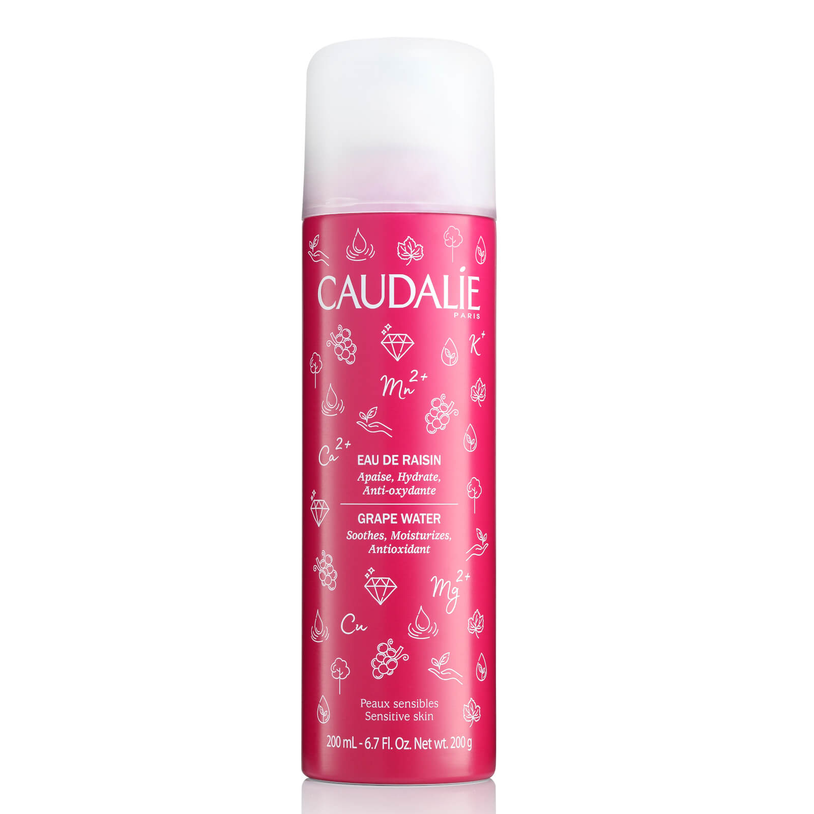 Caudalie xịt khoáng grape water 200ml limited edition