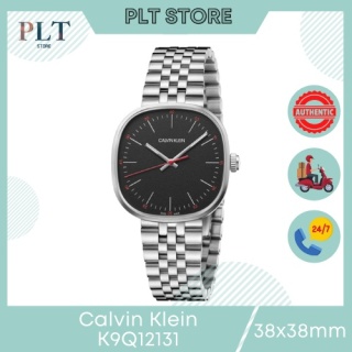 Đồng hồ nam Calvin Klein K9Q12131 mặt đen, dây trắng Size 38mm Full Box thumbnail