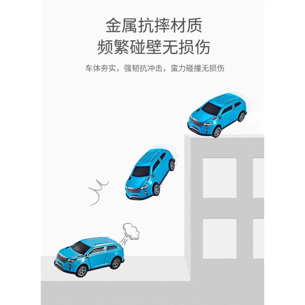 Bộ 4 mô hình xe đua bằng sắt - có bánh đà