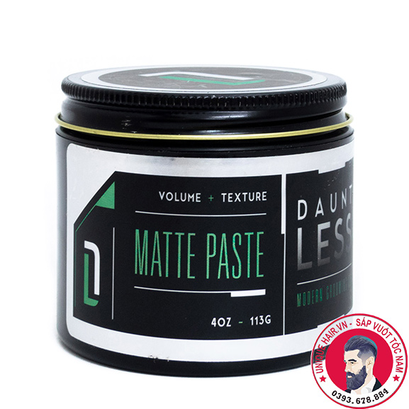 Sáp vuốt tóc Dauntless Matte Paste 113gr - new 2025 + Quà Tặng