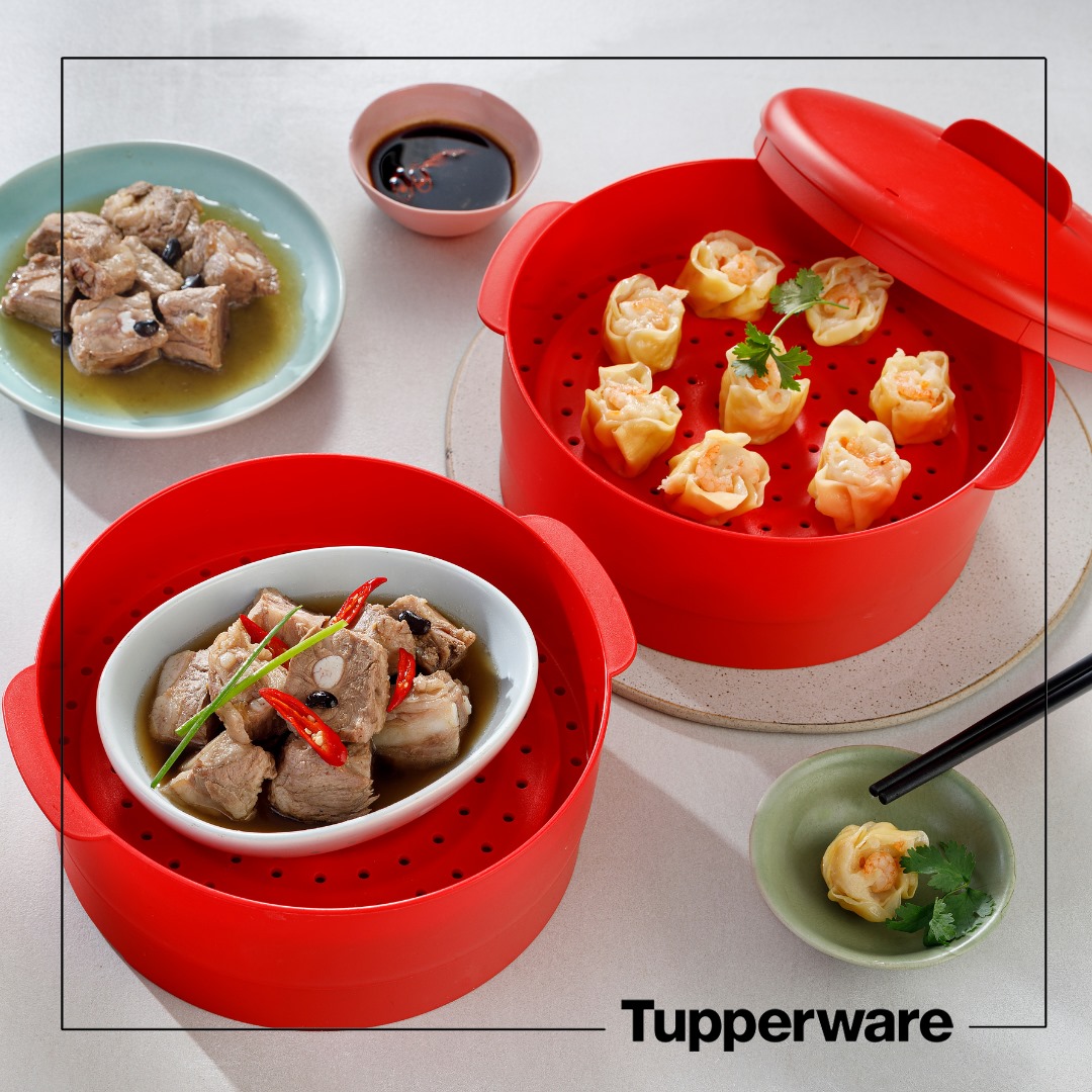 Xửng hấp 2 tầng thương hiệu Mỹ - Tupperware