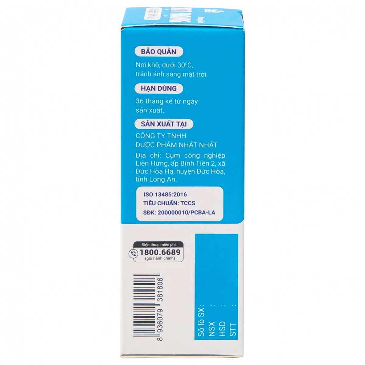Dung dịch xịt họng Nhất Nhất - 20ml