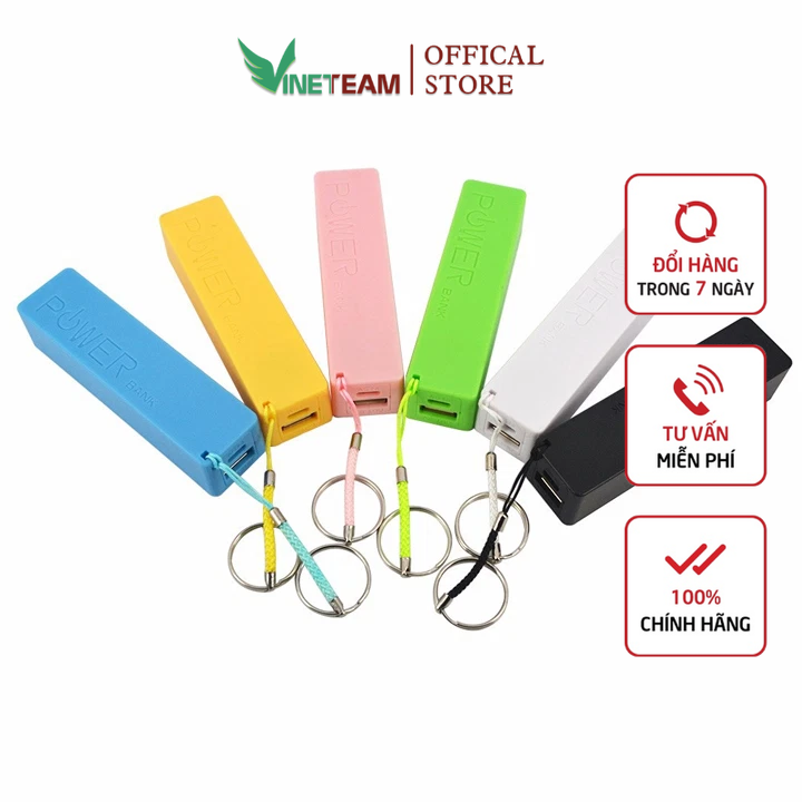Box Sạc Dự Phòng 1 Cell Vỏ Nhựa (KHÔNG KÈM PIN)