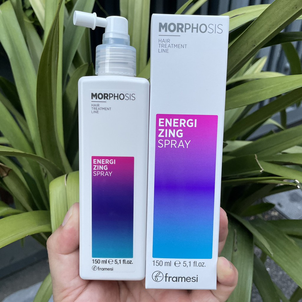 [HCM]Xịt dưỡng chăm sóc tóc rụng và kích thích mọc tóc Framesi Morphosis Energizing Spray 150ml