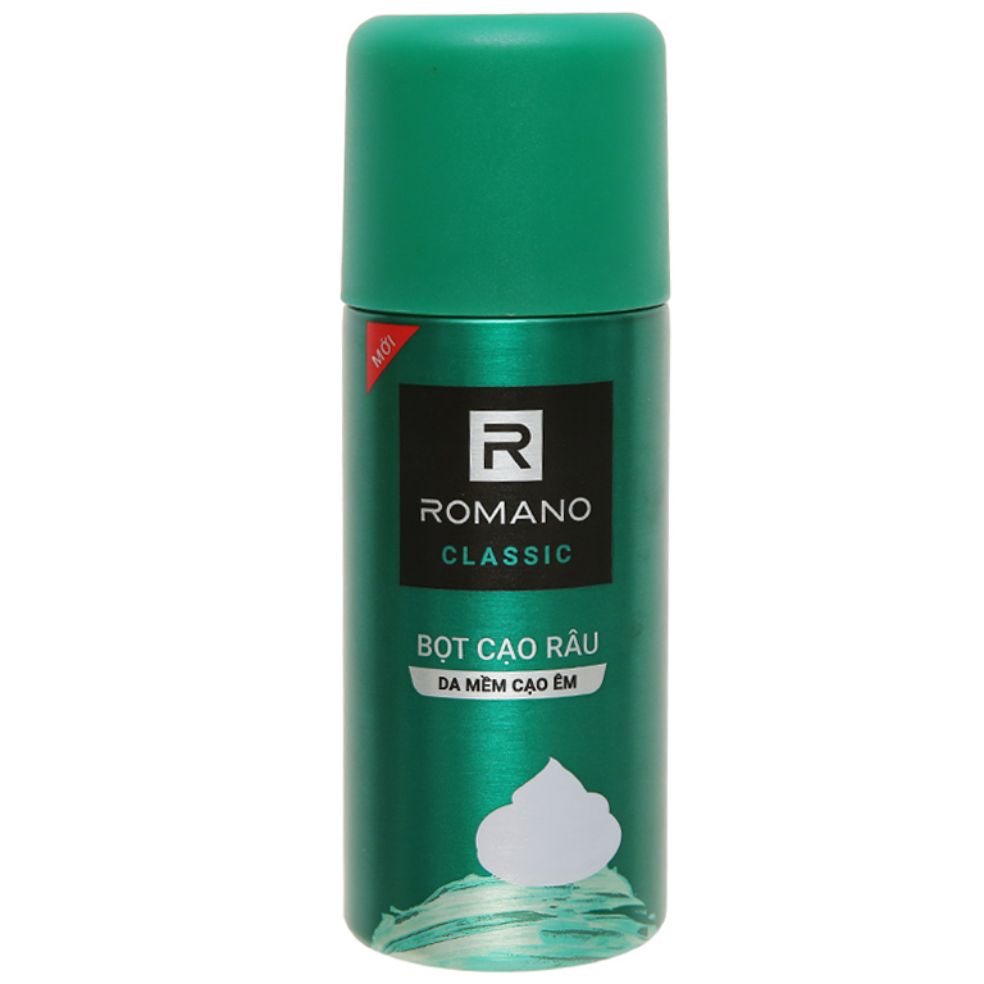 Bọt Cạo Râu Romano Classic 175ml