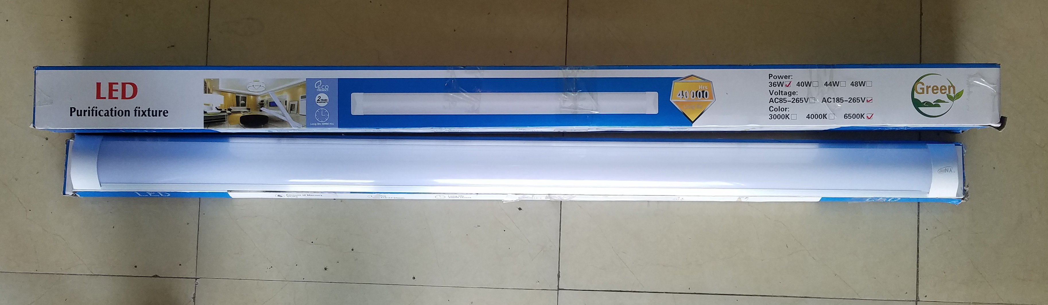 COMBO 3 ĐÈN TUÝP LED BÁN NGUYỆT 1M2 40W
