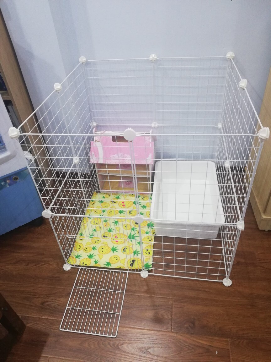 Combo Chuồng Quây Thú Cưng - lưới sắt sơn tĩnh điện.