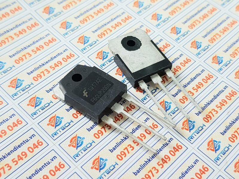 Ff60up20dn diode chỉnh lưu siêu nhanh 60a/200v to-3p