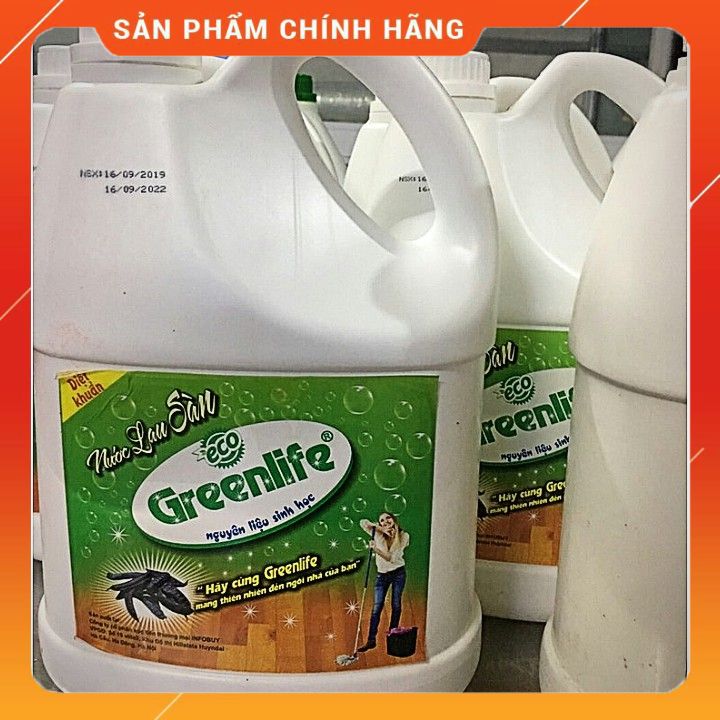 [⚡GIÁ TỐT] Nước lau Sàn GREENLIFE Hương Quế