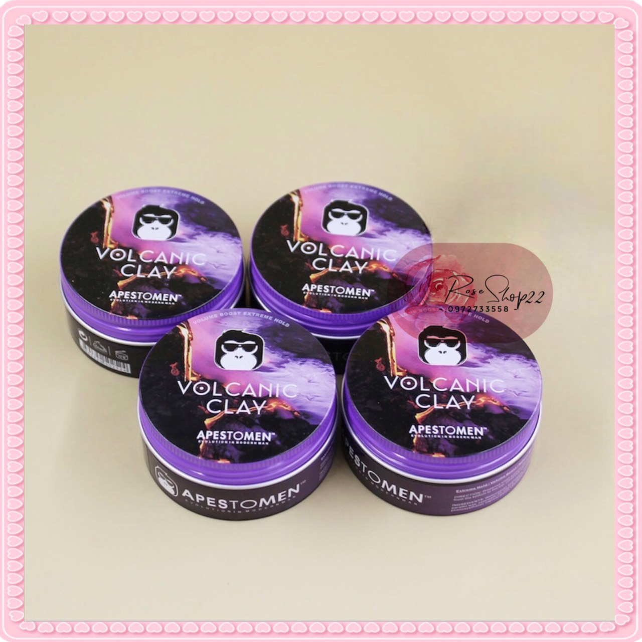 TOTAL - Volcanic Clay Volcanic Clay Combo + Ying Ku Ku + Combs