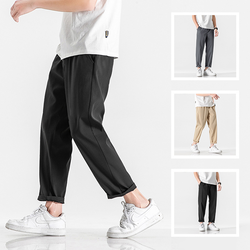Quần Chinos Quần Baggy Nam Hàn Quốc Kiểu Dáng Thanh Lịch Mẫu Hot Trend Của Năm FORHIMCS2 JOGGER NAM 9000066C5