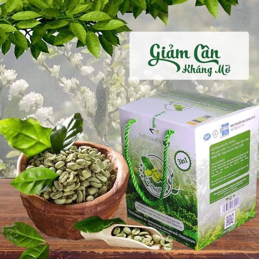 [HCM]giảm cân xanh Thiên Nhiên Viên (1 hộp 30 gói)
