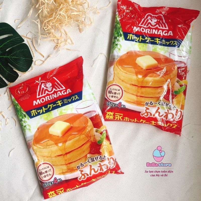 Bột hotcake - Bột Pancake Morinaga cho bé từ 1 tuổi