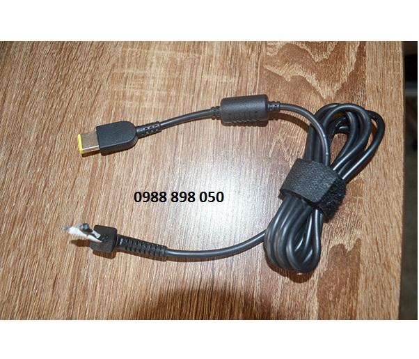 Dây nguồn đầu ra sạc laptop Lenovo gốc chân vuông