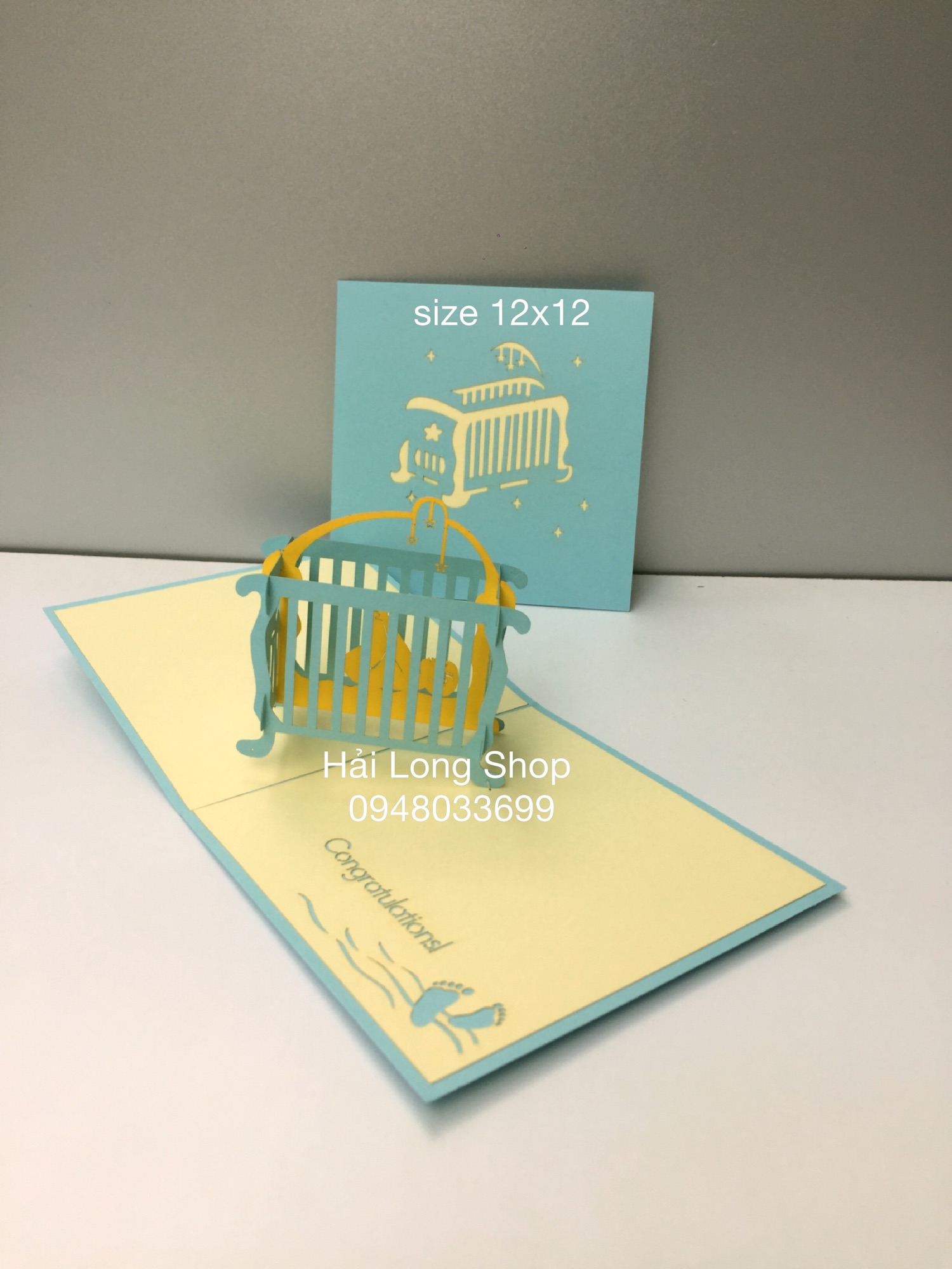 Cũi Trẻ Em - Baby - Love - Thiệp