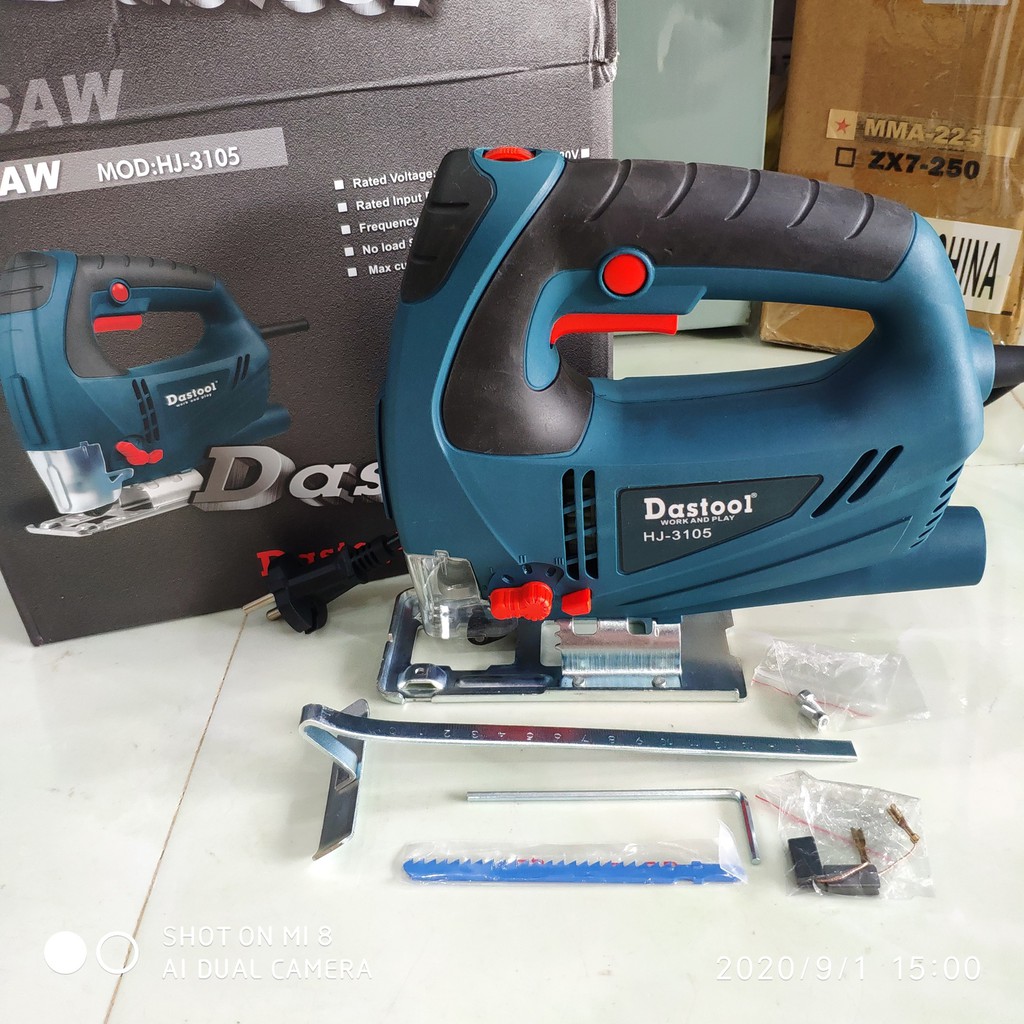 [Sale] Máy Cưa Lọng DASTOOL HJ-03105 Công Suất 650W  - Máy Cưa Gỗ Mini , Cưa Gỗ Dọng
