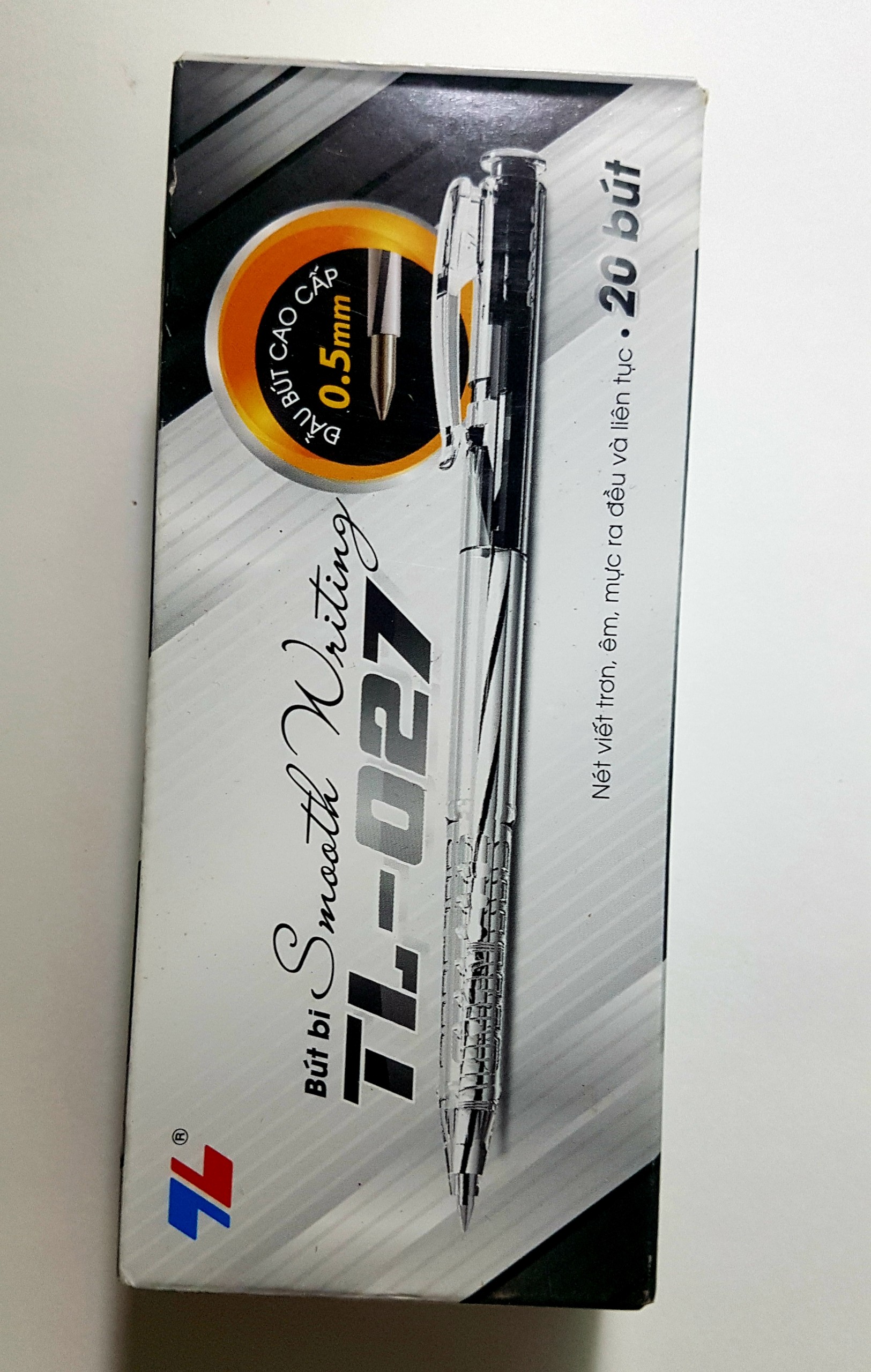 Hộp 20 bút bi TL-027