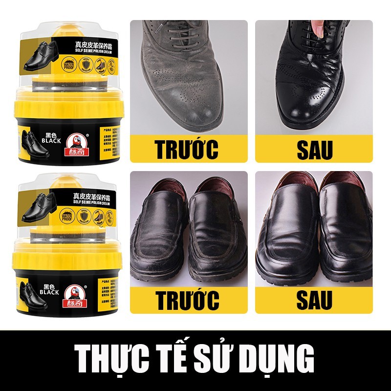 Xi Đánh Bóng Giày Da làm bóng nhanh đồ da