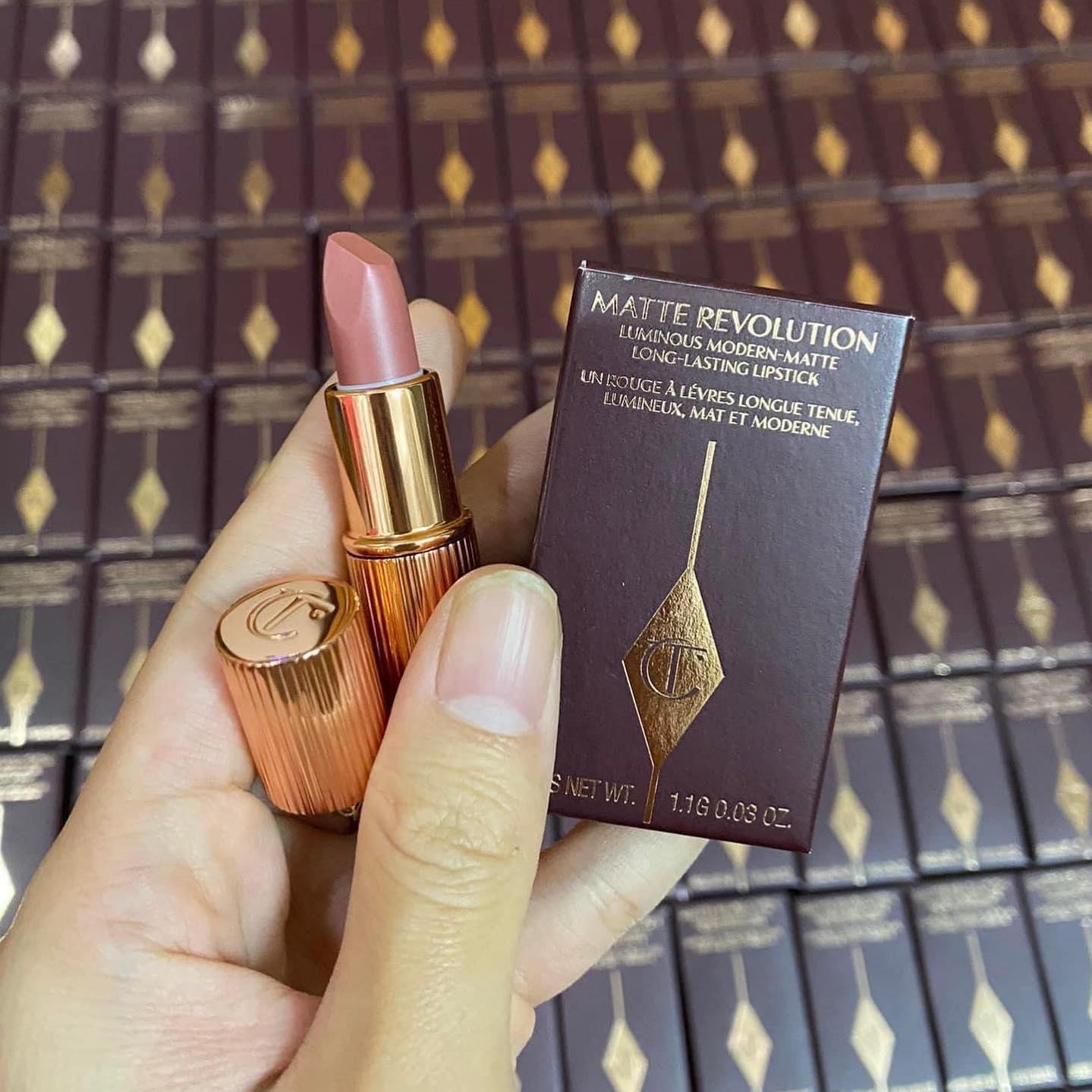 Son Charlotte Tilbury Pillow Talk mini full box