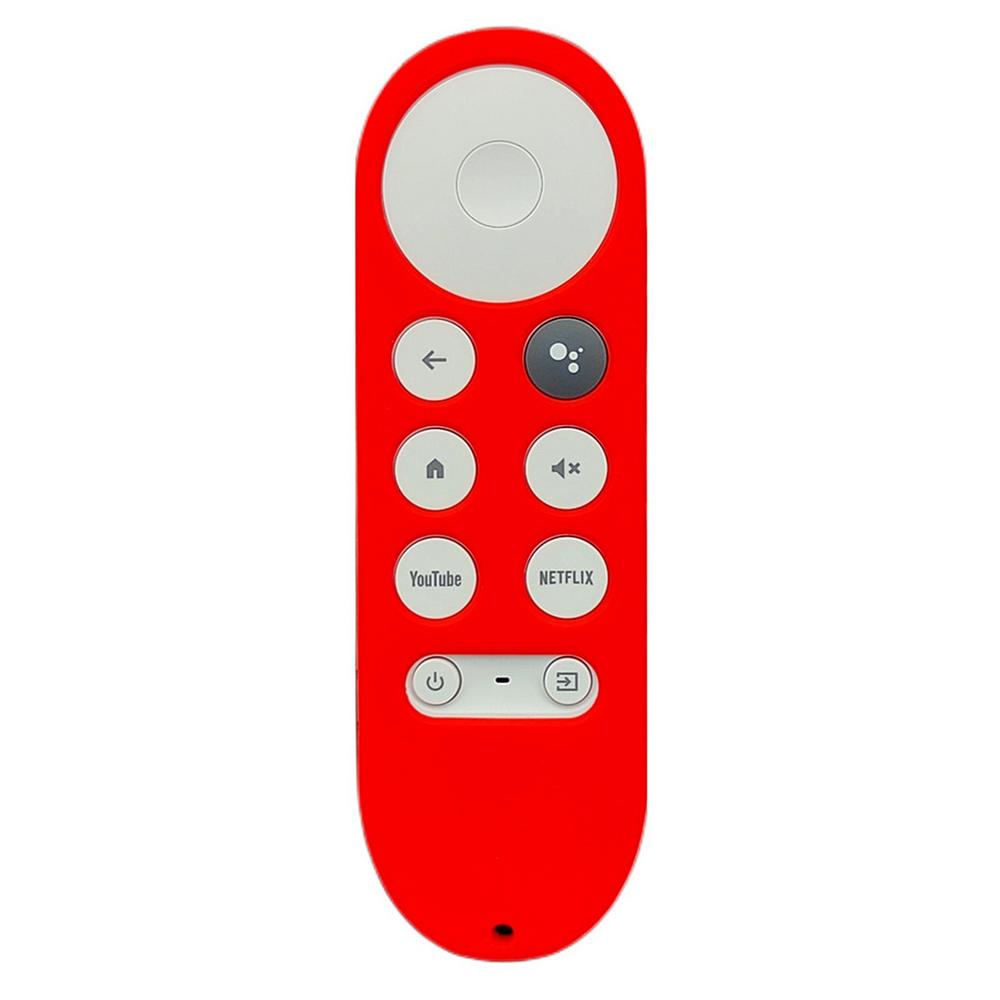Non-Slip mềm Silicone trường hợp forchromecast điều khiển từ xa bảo vệ Bìa Shell đối với TV sáng giọng nói điều khiển từ xa