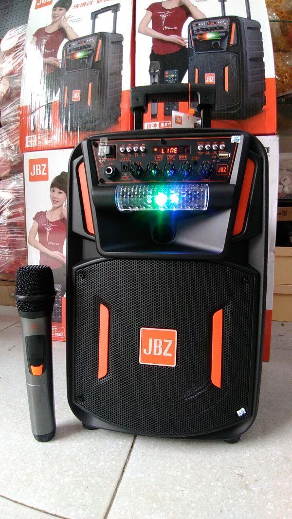 [HCM]loa kéo karaoke JBZ 0802 thùng gỗ mới 2019