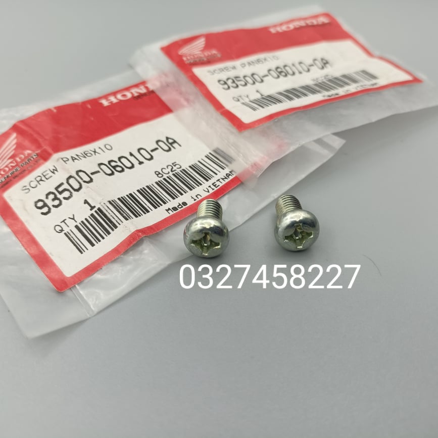 2 Ốc bắt ổ khóa xe DREAM zin Honda