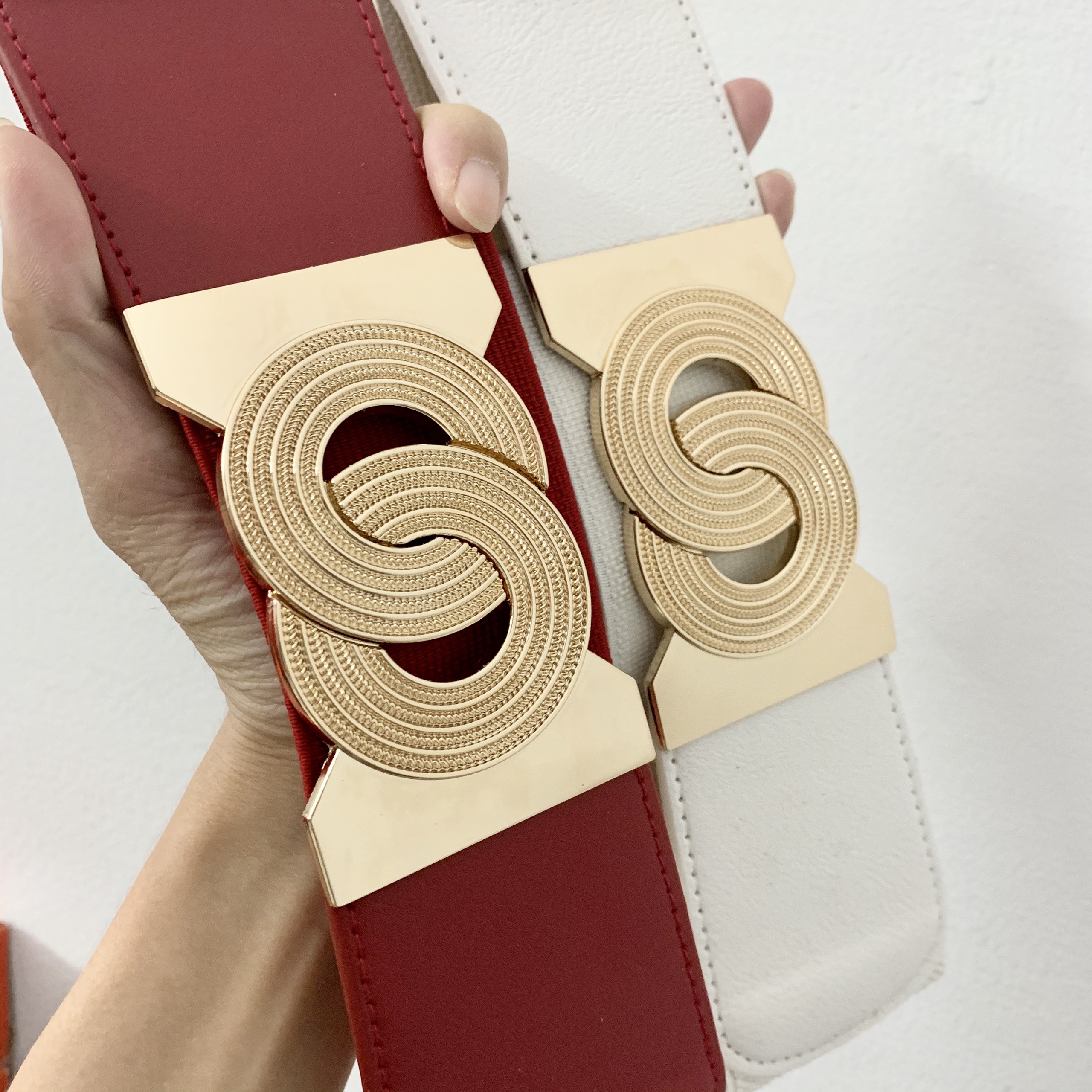 Đai váy thắt lưng nữ xoắn 2 vòng H43 Dễ phối đồ