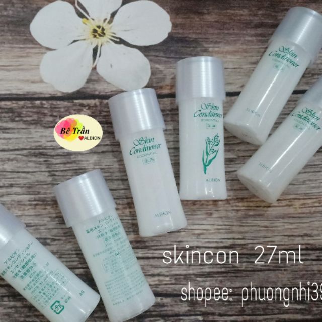 [Chính hãng] [ALBION] SkinConditioner - Nước Dưỡng Hiệu Chỉnh Da 27ml (Auth 100%, trực tiếp từ store Albion)