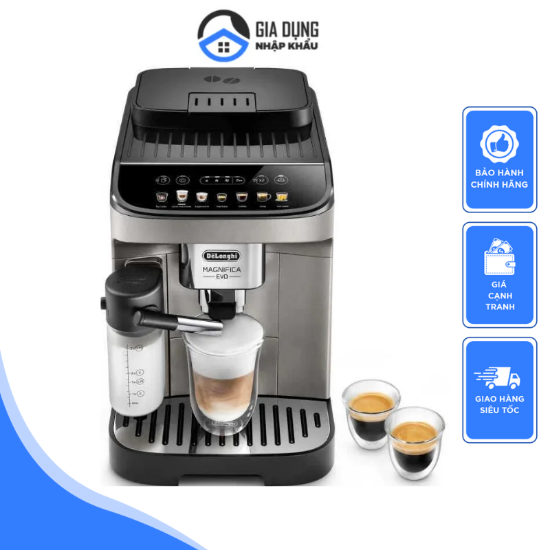 Delonghi ECAM 290.61.SB Automatic Coffee Maker, Coffee, Espresso, Cappuccino Maker, Made In Romania, 12 Months Warranty