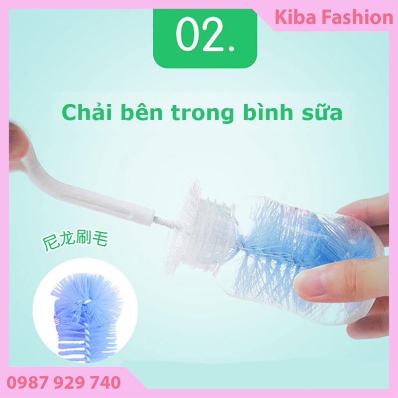 SET cọ bình sữa cho bé ( bao gồm 4 chi tiết)