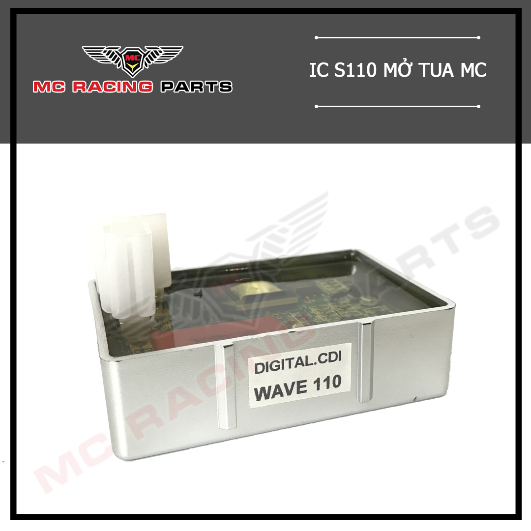 [HCM]IC WAVE S110 2 DẮC (ÉP VỈ) MỞ TUA MC RACING