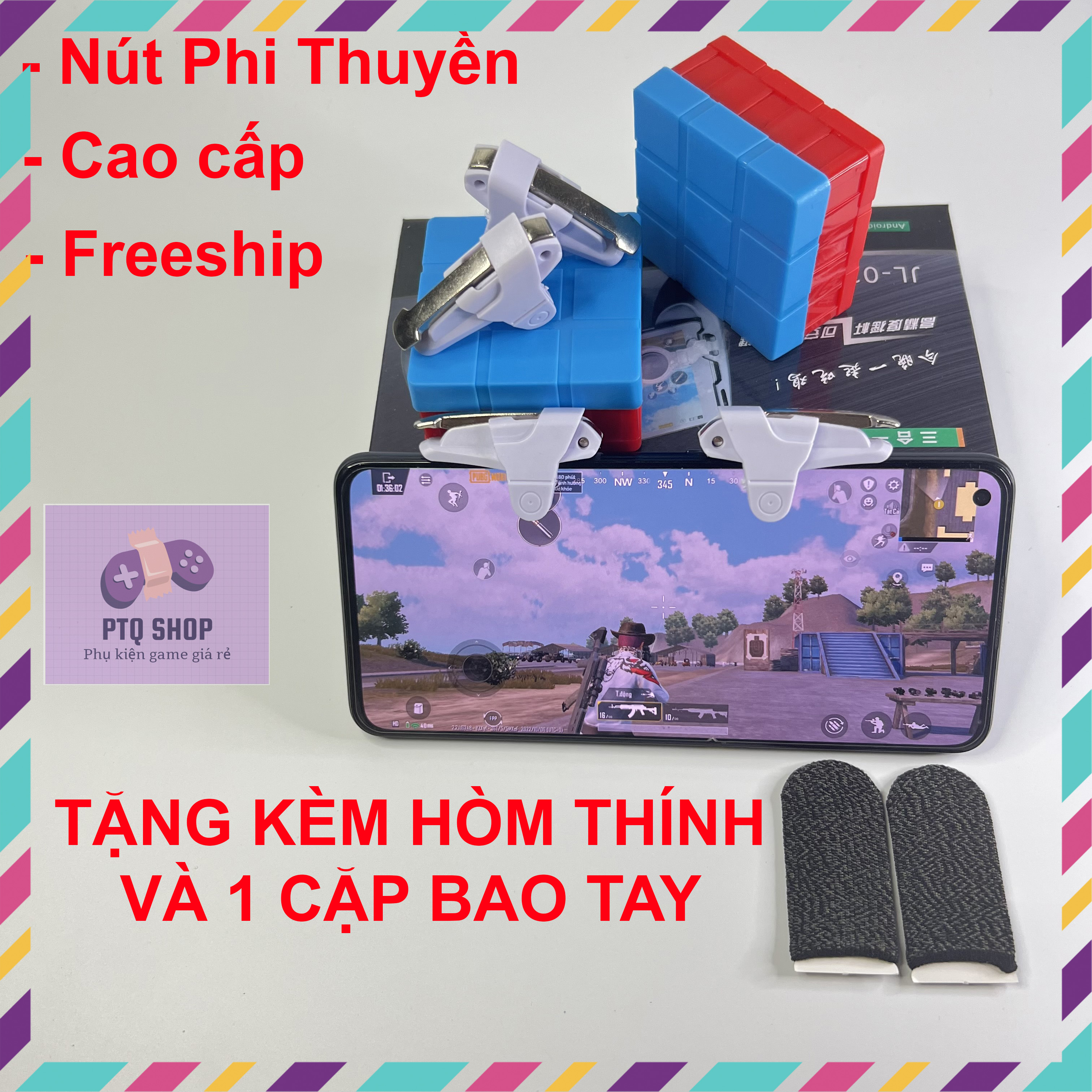 NÚT BẮN PUBG MÔ PHỎNG PHI THUYỀN CỰC KÌ NHẠY VÀ NHẸ