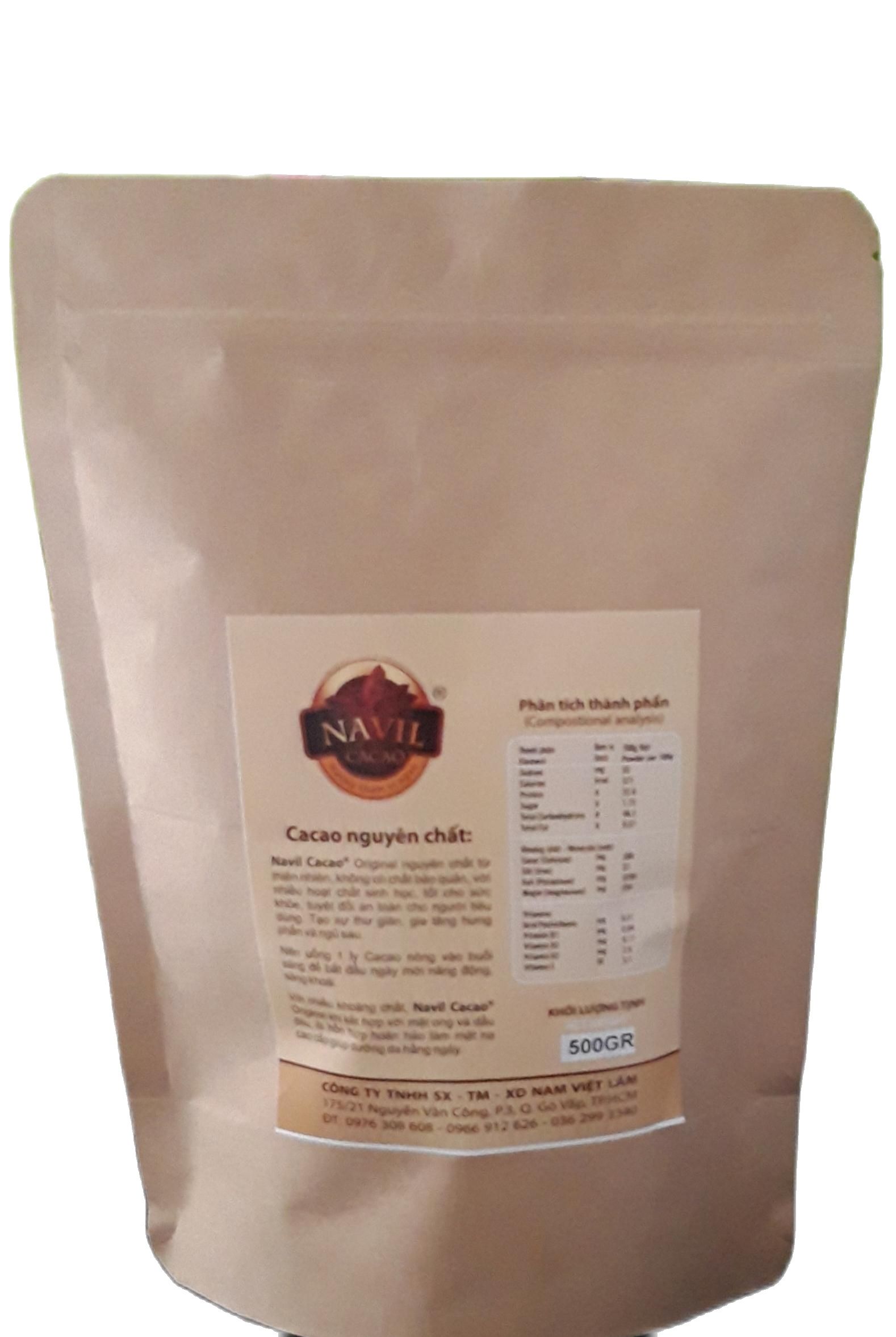 [FREESHIP][HCM] Bột Cacao Nguyên Chất 500gr