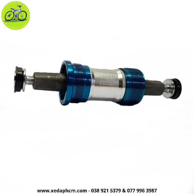 [HCM]Trục giữa bạc đạn xe đạp cốt vuông 110.5 - 122.5mm