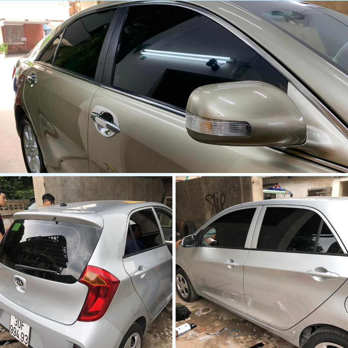 phim cách nhiệt cắt theo xe (COMBO siêu tiết kiệm)