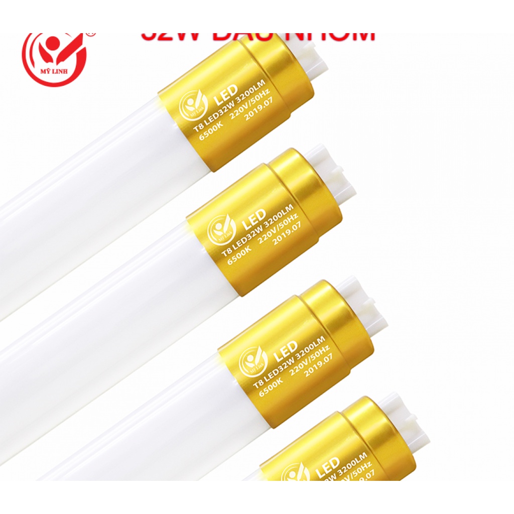 (HCM) Bóng đèn tuýp led T8 1.2m 32W Đầu nhôm - DW-LH0004A - Bảo hành 12 tháng - Mỹ Linh